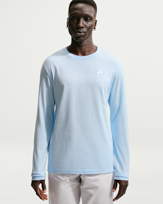 Nike Sportswear Club Men's Long-Sleeve T-Shirt. Nike.com